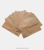 Pungi din hirtie cafenie  100*240 mm - imagine 3