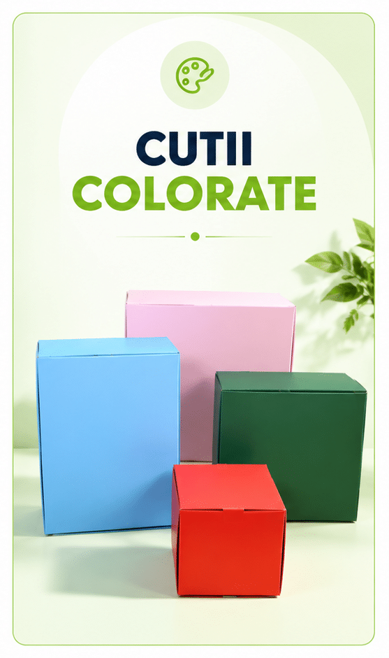 cutii colorate